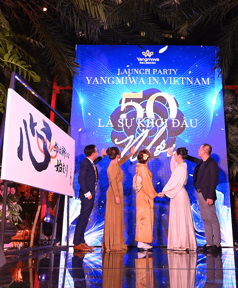 Sự kiện ra mắt Yangmiwa tại Việt Nam