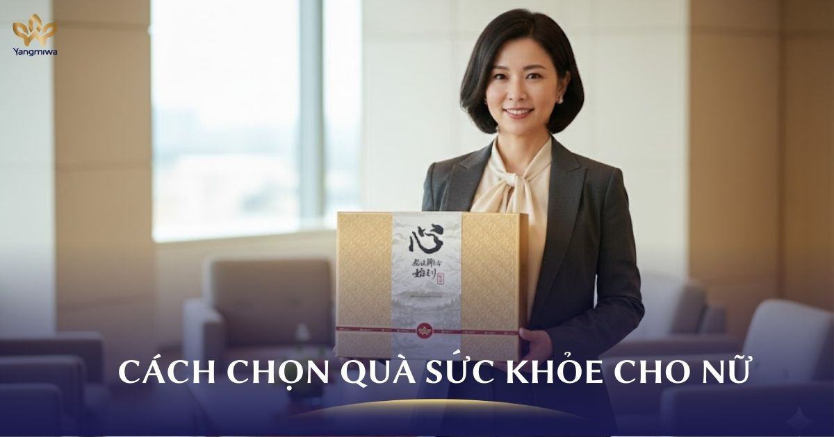 Quà tặng sức khỏe cao cấp dành cho phái nữ hiện đại