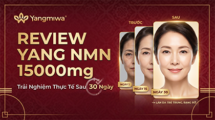 Review Yang NMN 15000mg: Trải Nghiệm Thực Tế Sau 30 Ngày